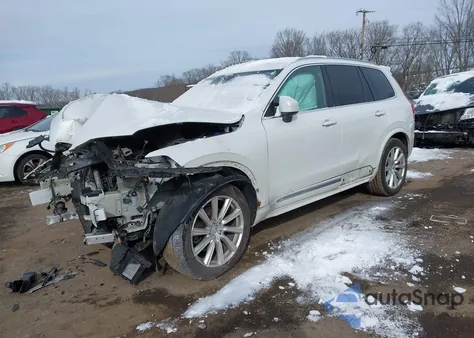 2016 Volvo Xc90 T6 Inscription из США, поврежденный, VIN YV4A22PL5G1015489